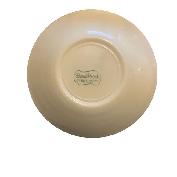 Vintage Homer Laughlin Dura Print Blue Star USA Bowls Lot Set of 4 Classic Style - Picture 4 of 15